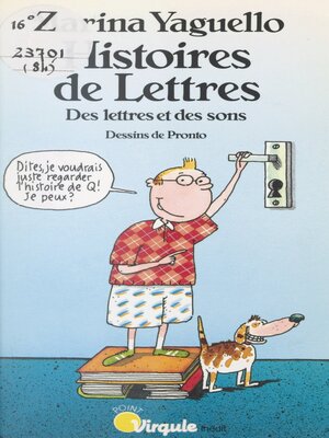 cover image of Histoires de lettres